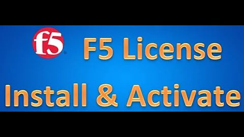 How to install & activate F5 BIG IP License step by step. | Online Training  |  www.pentesting.in