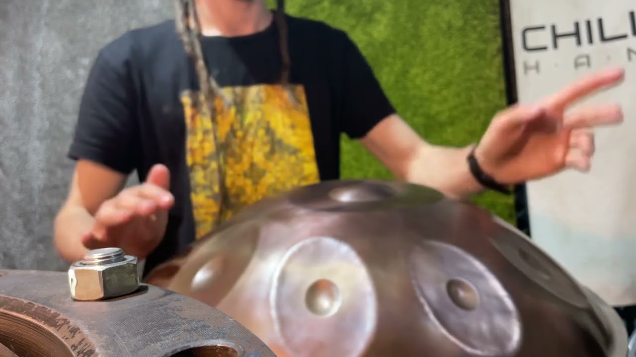 D kurd great sound Chill Radar Handpan