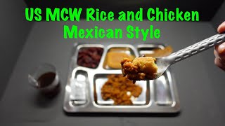 US MCW - Rice and Chicken Mexican Style