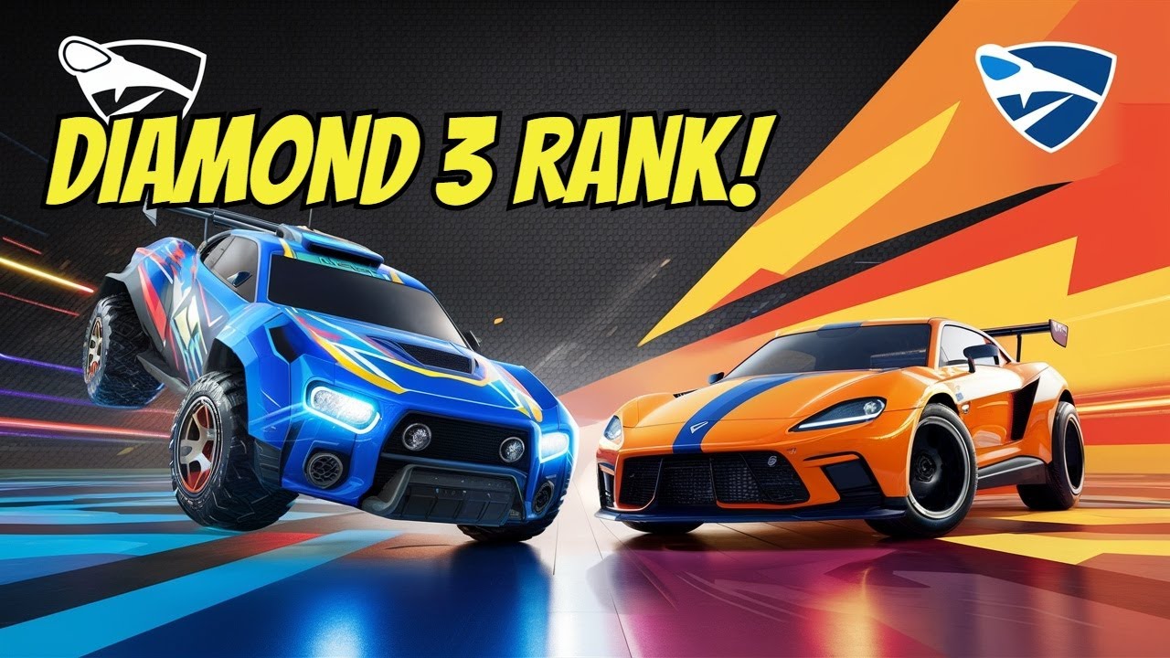 🔴 LIVE: Diamond 3 Climb 🚀 Rocket League 2s Ranked | No Mechanics, Only ...