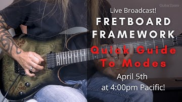 Fretboard Framework: Quick Guide to Modes | GuitarZoom.com