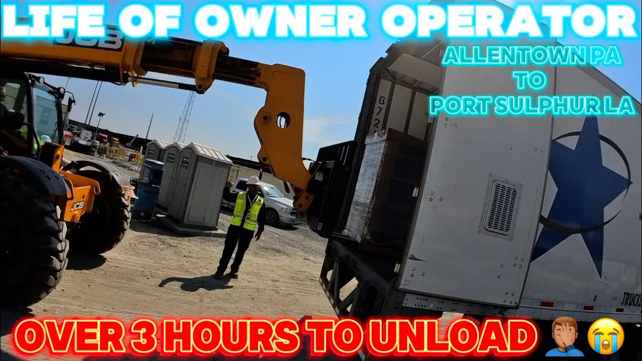 LANDSTAR OWNER OPERATOR LOAD TAKES OVER 3 HOURS TO UNLOAD. I HAD TO ...