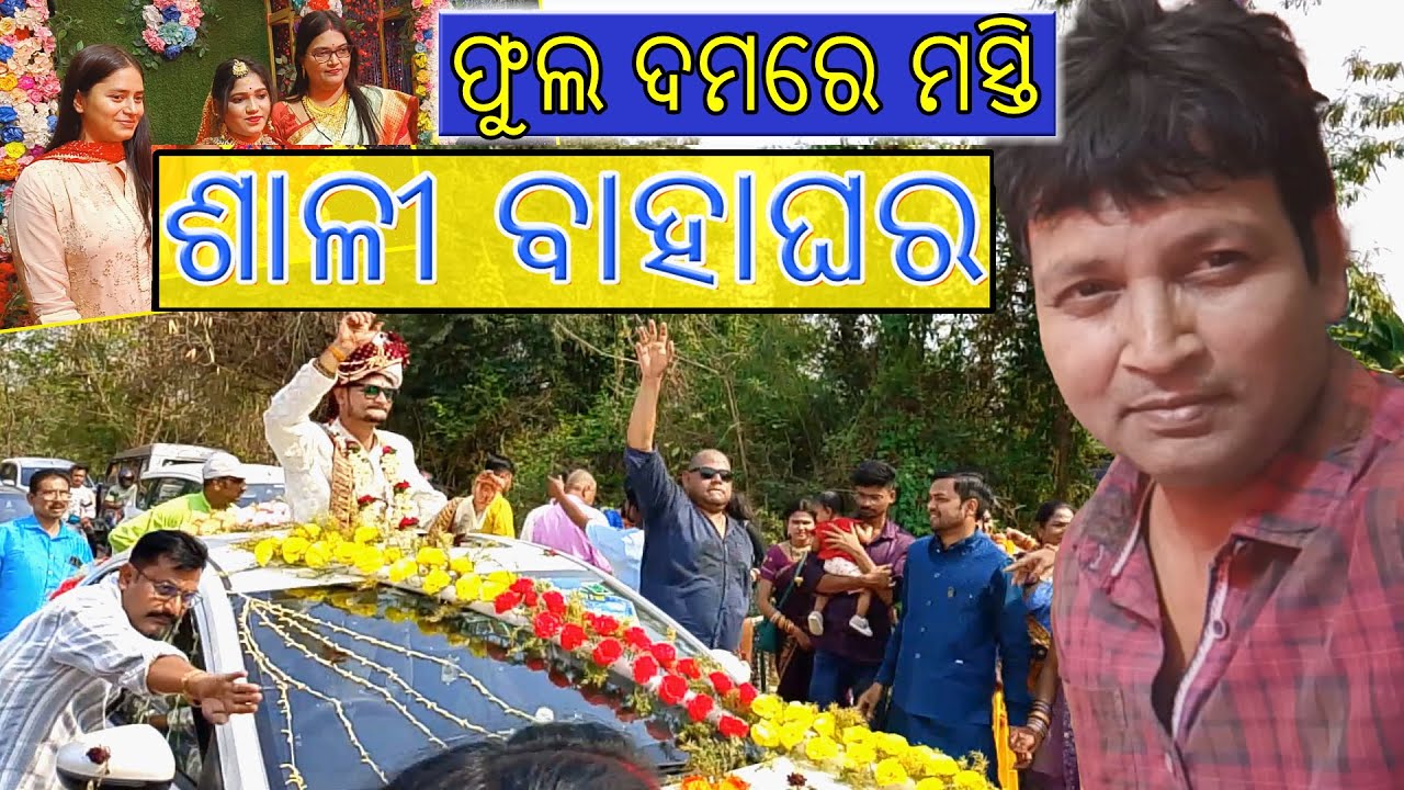 ଶାଳୀ ବାହାଘର II  ଫୁଲ ଦମରେ ମସ୍ତି II Gramya Jiban Vlog