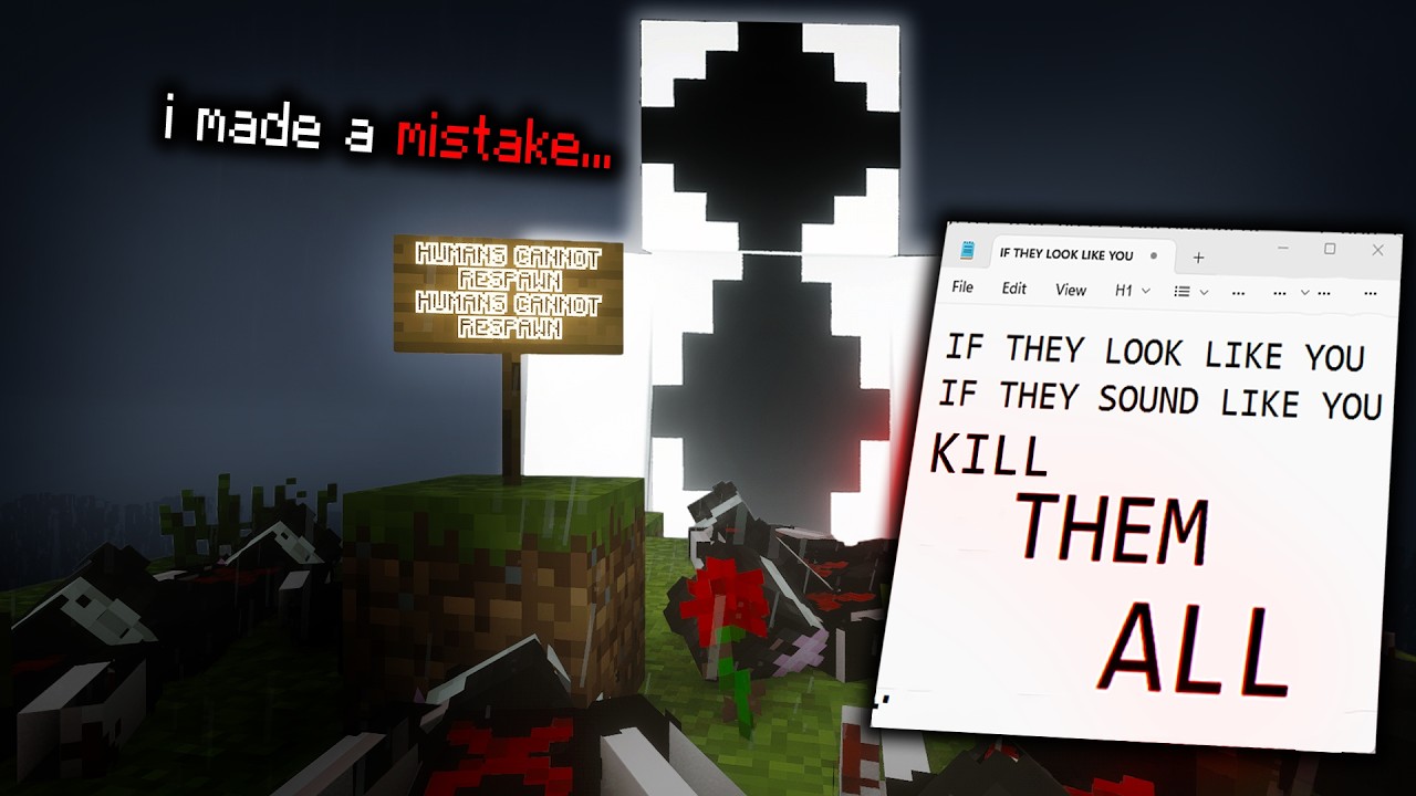 The New Horror Mod Where God Made A Mistake... (Neverrespawning.jar)