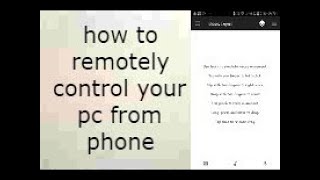 how to remotely control your pc from phone screenshot 4