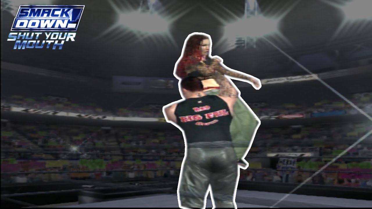 Smackdown Shut Your Mouth Undertaker Chokeslam Finisher All Divas