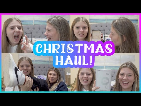 What We Got For Christmas || Christmas Haul 2022 || Taylor & Vanessa