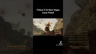 Fallout 3 Vs New Vegas Laser Pistol!