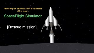 Moon rescue mission Spaceflight simulator [rescue mission] screenshot 4