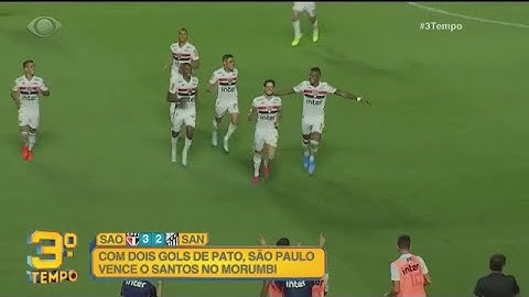 Melhores momentos: São Paulo 3 x 2 Santos