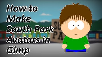 How to make a South Park Avatar in Gimp