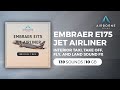 Embraer E175 Jet Airliner Sound Effects Library