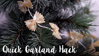 Pasta Garland Decoration - Sizzix Hacks