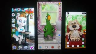 Talking Angela Echo VS Talking Pierre Echo VS Talking Ben Echo 767
