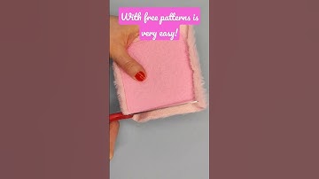 Sensory Quiet book with a sensory Fur #quietbooktutorial  #sensorybook #sensoryplay #sensorycrafts