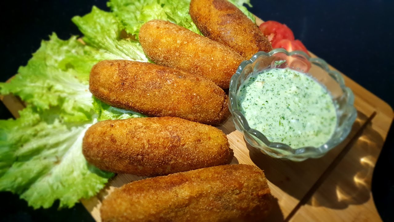 Crispy Potato Bread Rolls Recipe by Burning stove. YouTube