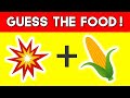 Can You guess the Food by the Emoji | Emoji Challenge | Emoji Puzzles l Emoji Riddles | Lit up
