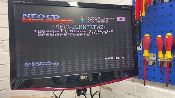 Neo Geo CD SD Loader Startup