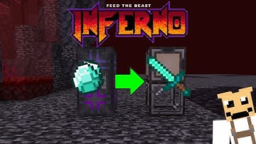 Finally starting AE2 Autocrafting FTB Inferno
