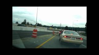 Dashcam Video Driving on SR 520 Westbound
