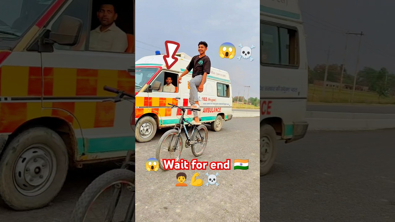 Cycle stunt 😱🇮🇳🧑‍🦱
