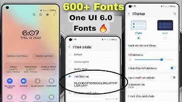 One UI 6.0 Samsung 600+ Fonts 🔥 All Galaxy Smartphones 📱 How To install
