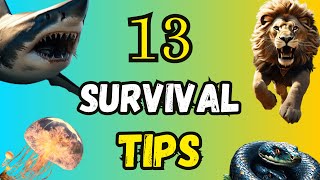 13 Tips on How to Survive a Wild Animal Attack #wildanimals #survival #tips