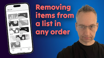 Remove items from a list in any order!