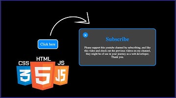 How To Create A Popup Using HTML, CSS And JavaScript | Free Source Code Download.