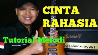 Tutorial Melodi CINTA RAHASIA Elvy Sukaesih || GAMPANG DI TIRU || Melodi Dangdut Termudah