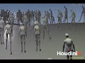Houdini Crowds-Fbx Agents teaser