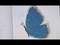 Tutorial : How to draw butterfly 🦋 #art #diy #tutorial #drawing #artist #videos #simpledrawing