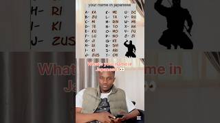 Comment Your Name In Japanese