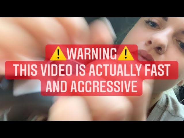 💥 ASMR Fast & Aggressive In My Car 🚘 // Random Unpredictable Triggers // Lofi Tapping & Scratching