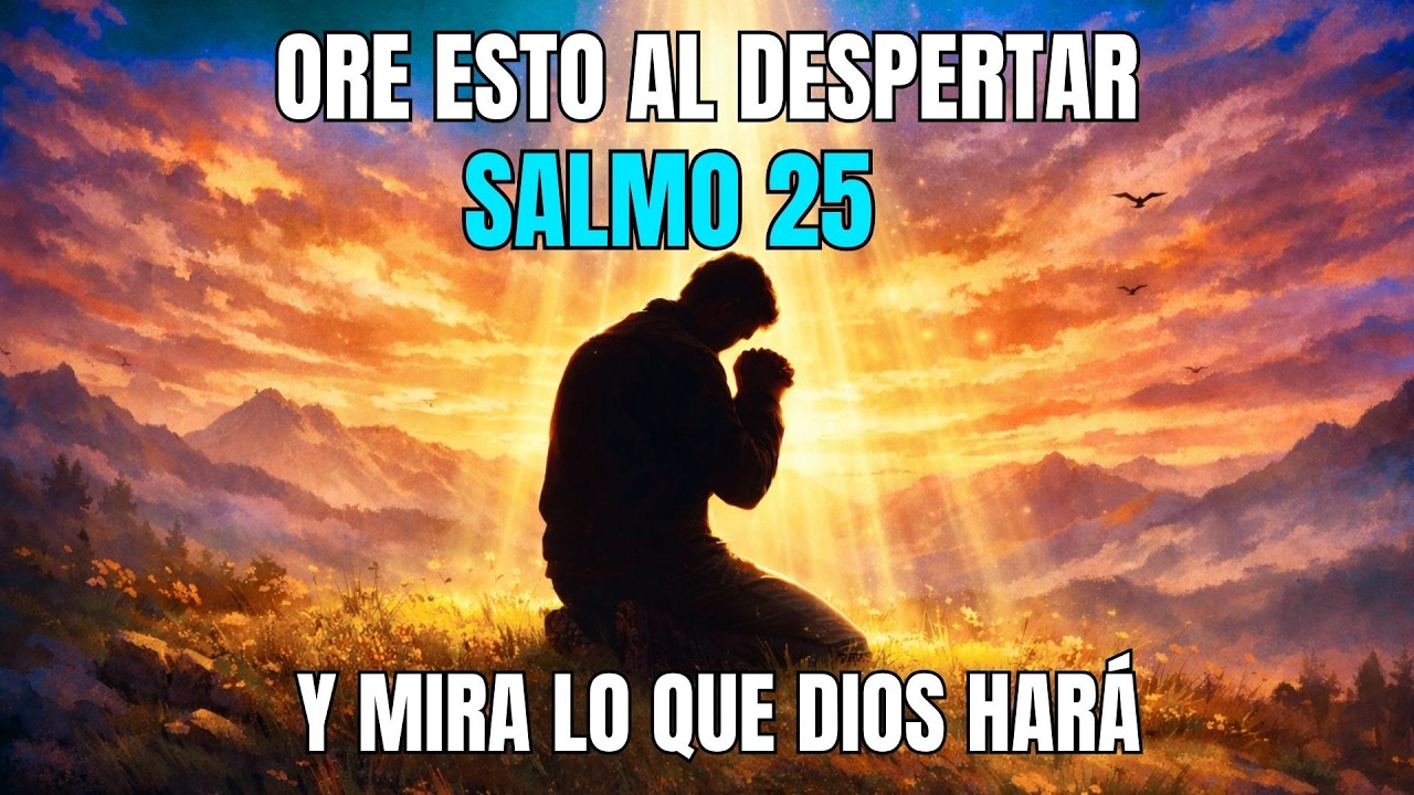 ORE ESTO AL DESPERTAR Y ALGO CAMBIARÁ EN TU DÍA — SALMO 25