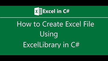 Create Excel file using excellibrary in C#