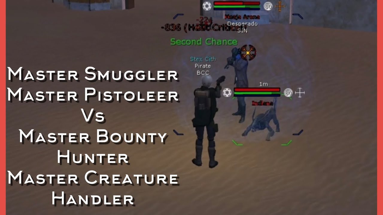 SWG Restoration: PvP Dueling: Smuggler / Pistoleer Vs Bounty Hunter ...