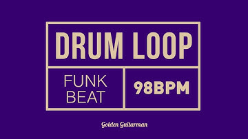 Funk Drum Loop 98 BPM