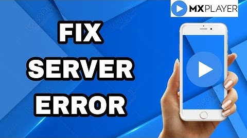 How To Fix And Solve MX Player App Server Error | Final Solution