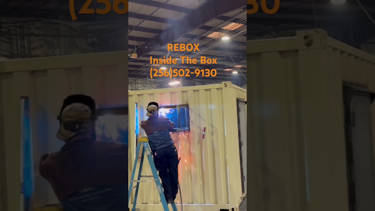 Container Office for Rent | Mobile Office Space Walkthrough Rebox Solutions