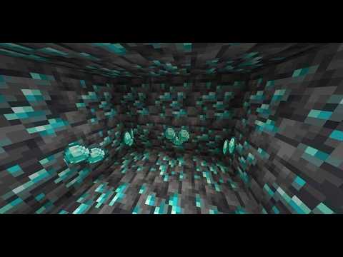 Making a diamond armour full set in minecraft survival - YouTube