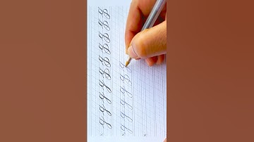 Practice Cursive Writing Small Letter g #calligraphy #handwriting #trending  #cursive #viralshorts