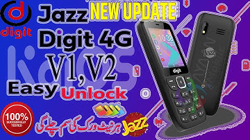 Jazz Digit 4G Unlock New Version V1,V2 By CM2MT2  Fastboot Fix And Unlock New Update
