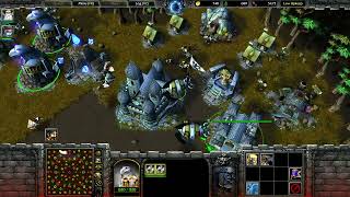 Warcraft III - 1 vs 23 Insane Computers | Human