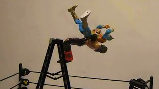 JWS - John Morrison vs Sin Cara (LADDER MATCH)