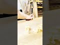 Power planing process shows accurate woodworking work technique