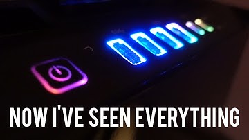 They should have had a seizure warning. CORSAIR @ Computex 2017