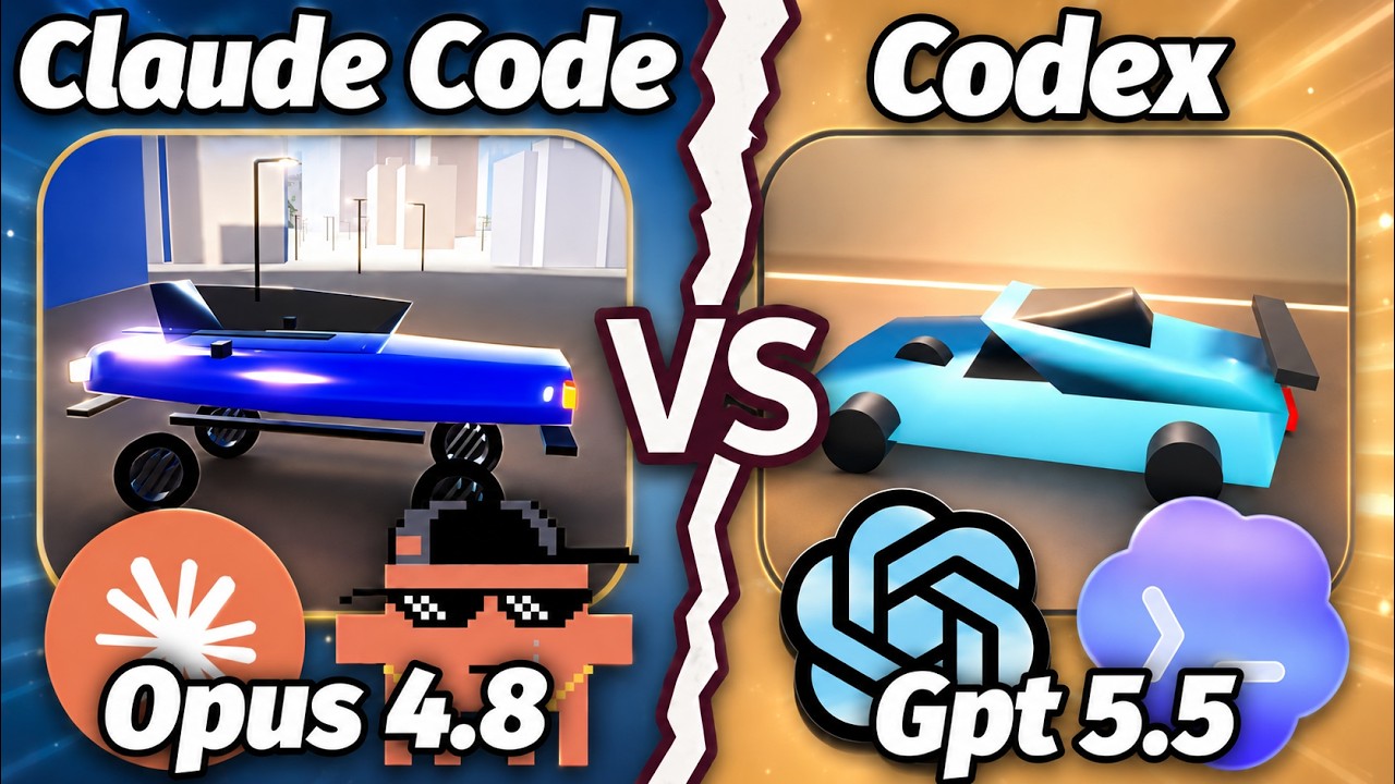 Claude Code Opus 4.8 vs Codex Gpt 5.5 | Who will win?