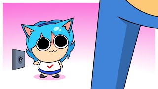 FNF Pow Sky and Sonic Meet Eggman (Animation meme)