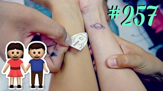 NOS HICIMOS TATUAJES PERMANENTES DE PAREJA / #AmorEterno 257